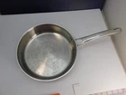 Cuisinart Stainless Steel Skillet, Qt. #39178, Induction Ready, 10 In. Used. Price: $22.50.