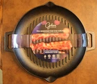 Gibson Home Addlestone Pre-seasoned Cast Grill Pan New. Price: $15.00.