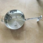 Viking 3-PLY 18/8 Stainless Steel Saute Pan Glass Lid- 5.25 QT/4.9 L- Nwt! New. Price: $85.00.