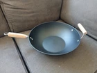 Mainstays 13.75" Non-stick Wok Used. Price: $9.99.