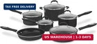 Cuisinart Advantage Nonstick Cookware Set, 11-PIECE Pots And Pans Cooking Wi New. Price: $253.04.
