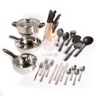 Gibson Total Kitchen Lybra 32-PIECE Cookware Combo Set New. Price: $108.65.