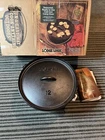 Lodge Logic Deep Cast-iron Camp Dutch Oven With Lid & Legs, 12", 8 Qt New. Price: $78.99.