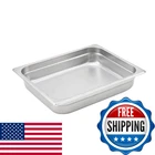 Winco Half Size 2.5" Deep Metal Food Pan/steam Table Pan, Anti-jam, 22 Gauge New. Price: $50.18.