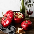 Williams Sonoma Staub Enameled Cast Iron Tomato Cocotte, 3-QT. New. Price: $355.00.