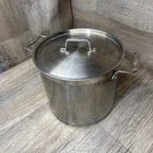 All-clad Stainless Steel 16 Quart Cooking Stockpot With Lid Used. Price: $84.64.