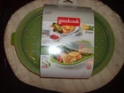 Goodcook Bpa-free Plastic Microwave Vegetable And Fish Steamer New Green & White. Price: $11.95.