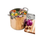 Mcsunley Stainless Steel Stock Pot 12.25 20 Qt Silver 609 New. Price: $39.99.