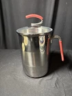 Kuhn Rikon 4TH Burner Pot 11 Cup Stainless Steel 4200QVC Cooker Strainer Basket Used. Price: $29.99.