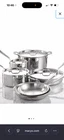 Hestan Probond Luxe Professional Clad Stainless-steel 10-PIECE Cookware Set New. Price: $750.00.
