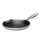 Innerwell Nonstick Crepe Pan 11" Stainless Steel Honeycomb New. Price: $45.00.