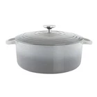 Chantal 7 Qt Cast Iron Us-made Premium Enamel Coating Dutch Oven (used). Price: $55.96.