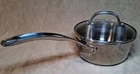 Viking 3-PLY Stainless Steel Handle Saucepan Glass Lid 1.5 Quart + Euc Used. Price: $44.99.