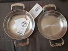 All-clad Mini 6" Gratins Saucepans Set 2 Pieces New. Price: $38.99.