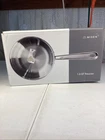 New Misen Stainless Steel 1.5 Qt Saucier With Lid Induction-compatible Pan. Price: $67.95.