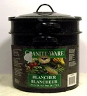 Granite Ware 7.3 Qt 3-PIECE Blancher Stock Pot, Strainer & Lid #6140 New. Price: $37.99.