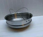 Tramontina Stainless 4.5 Qt Steamer Insert Food Basket For 10" Pot Pan Skillet Used. Price: $34.99.