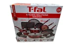 T-fal Kitchen Solutions 22 Piece Non-stick Pots And Pans Cookware Set, Black New. Price: $99.99.