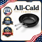 All-clad HA1 Nonstick Fry Pan Set Hard Anodized Skillet 2PC 8 10 Inch -new. Price: $69.95.