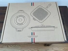 Staub Cast Iron 12-INCH Fry Pan Grenadine New. Price: $209.00.