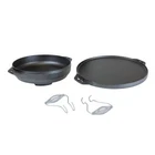 Lodge Cast Iron Cook-it-all Pan New. Price: $153.89.