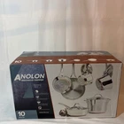 Anolon Nouvelle Copper Stainless Steel 10-PC Cookware Set, Silver New. Price: $217.49.