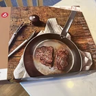 De Buyer Mineral Round Carbon Steel Fry Pan,, 10 Steak Lover 3 Piece Set New. Price: $99.75.
