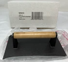New Winco Steak Weight Meat Patty 9" X 5-1/4" Cast Iron Fast Free Shipping!. Price: $19.99.