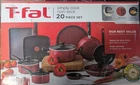 T-fal Simply 20-PIECE Nonstick Cookware Set. New. Price: $74.99.
