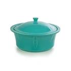 Fiesta 90OZ Large Covered Casserole Dish Turquoise New. Price: $79.99.
