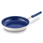 Nutrichef 8.5'' Small Fry Pan Non-stick Ceramic Coating W/ Silicone Handle New. Price: $29.99.