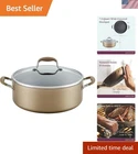 Stockpot Anodized Nonstick 7.5 Quarts Anolon Hard Advanced Home New. Price: $135.99.