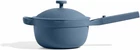 Our Place Mini Perfect Pot 2.5 Qt W/ Lid & Beachwood Spoon, Blue Salt, Read New. Price: $54.99.