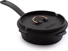 Barebones 6-INCH All-in-one Cast Iron Skillet Set- With Inch, Black New. Price: $102.57.