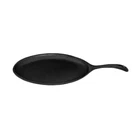 Thunder Group IRSK795 7" X 9-1/4" Cast Iron Fajita Skillet New. Price: $25.44.