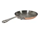 Mauviel M'3 12" Copper Frying Pan W/ Stainless Steel Handle Scuffs Read New. Price: $199.95.