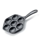 Norpro Cast Iron Stuffed Pancake Pan, 2" / 5CM Diameter, Black New. Price: $35.99.
