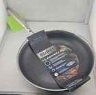 David Burke Geo Clad Series Ceramic Hybrid 10" Tri-ply Fry Pan Hex On Steel New. Price: $49.95.