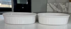 Vintage Corningware F-12-B French White Oval Casserole Dish 1.8L 2-PIECE Set Usa Used. Price: $16.41.