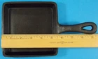 Old Mountain Cast Iron Square Pan Or Skillet 5 1/2" Seasoned! Used. Price: $8.99.