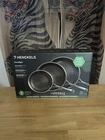 Henckels Paradigm Ceramic Nonstick Coating 3-PIECE Fry Pan Skillet Set Stainless New. Price: $114.99.