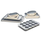 Caraway Nonstick Ceramic Bakeware Set (11 Pieces) Cream - Baking Sheets, Assorte New. Price: $333.75.