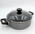 Anolon Professional Meyer 3 Qt Gray Hard Anodized Nonstick Pot + Lid Handles Used. Price: $23.74.