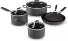 Select By Calphalon Aquashield Cookware Set 8 Pc Hard-anodized Nonstick New. Price: $199.99.