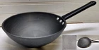 Calphalon Cookware 8.5" Wok Commercial Anodized Aluminum Saut Frying Pan Lid Used. Price: $79.99.