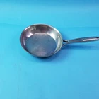 Pampered Chef 8 INCH/20 Cm Stainless Steel Skillet Frying Pan 25H Saut Omelet Used. Price: $28.95.