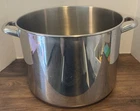 Revere Ware 16 Qt Stock Pot Commercial Grade & Tri-ply Disc Bottom No Lid! Used. Price: $62.95.