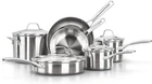 Calphalon Classic Stainless Steel Cookware Set, 10-PIECE, Impact-bonded Aluminum New. Price: $700.39.