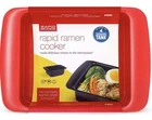 Rapid Ramen Cooker, Microwave 3 Minutes, Bpa Free, Dishwasher Safe, (red) New. Price: $9.99.