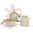 Thyme & Table 12-PIECE Ceramic Non-stick Granite Collection Cookware Set, Non-to New. Price: $65.00.